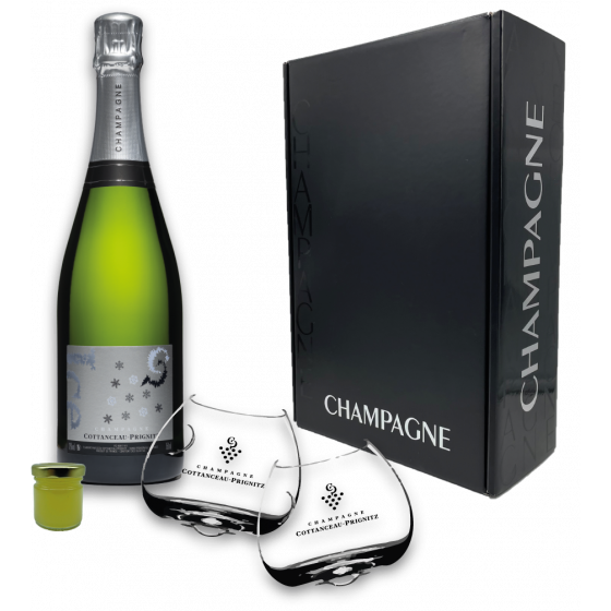 Champagne COTTANCEAU-PRIGNITZ coffret Ice by CP